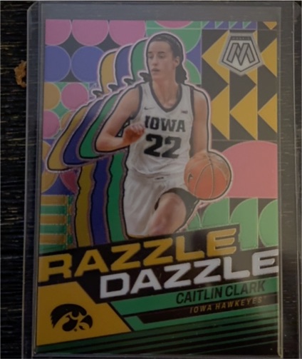 2024 Panini Caitlin Clark Collection Razzle Dazzle #RD1 Caitlin Clark — front