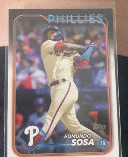 2024 Topps #562 Edmundo Sosa — front