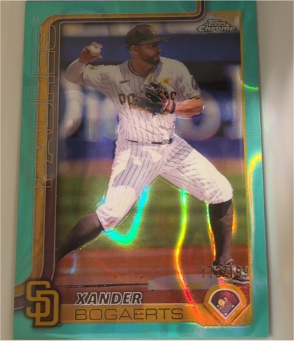 2025 Topps Chrome #229 Xander Bogaerts — front