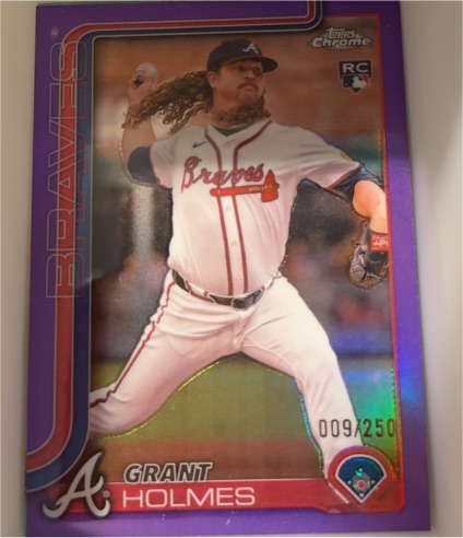 2025 Topps Chrome #169 Grant Holmes — front