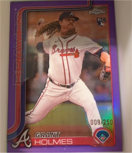 2025 Topps Chrome #169 Grant Holmes — front