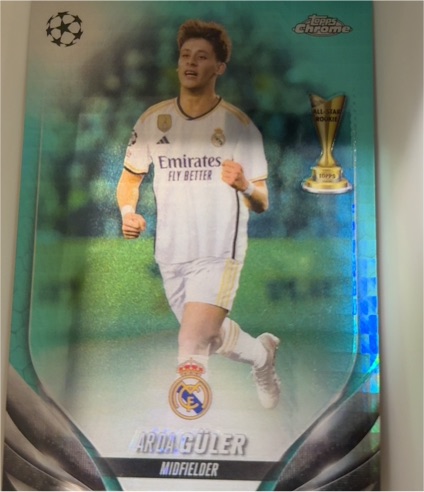 2023-24 Topps Chrome UEFA Club Competitions #152 Arda Guler — front