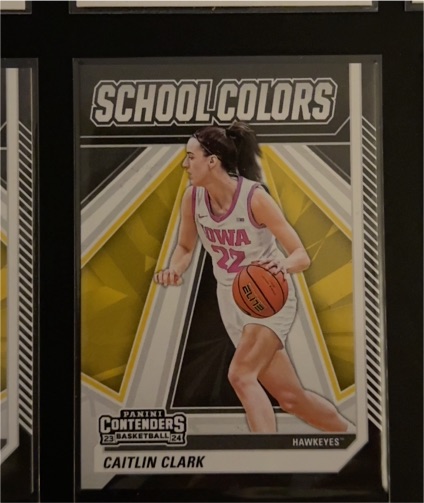 2024 Panini Caitlin Clark Collection School Colors #SC4 Caitlin Clark — front