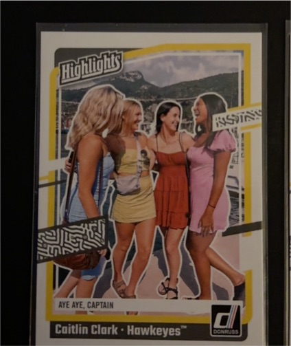 2024 Panini Donruss Caitlin Clark Collection #H14 Highlights — front