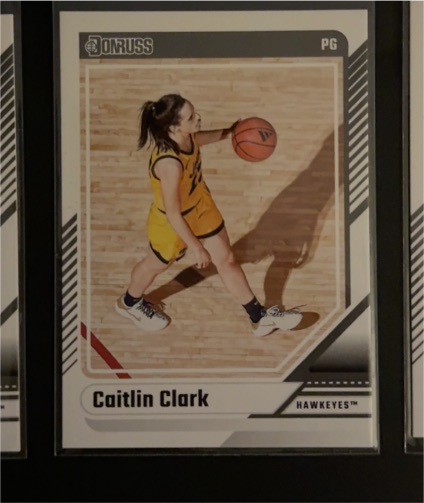 2024 Panini Donruss Caitlin Clark Collection #12 Caitlin Clark — front