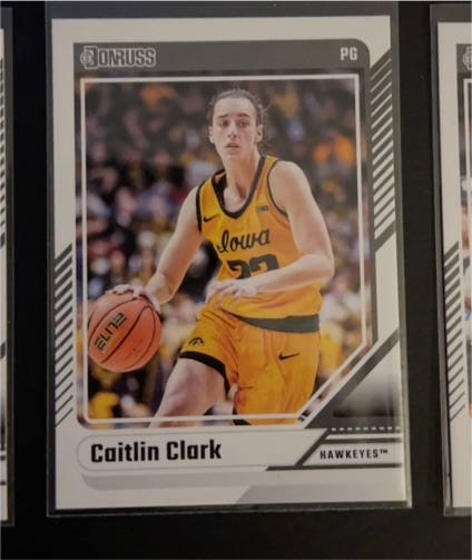2024 Panini Donruss Caitlin Clark Collection #4 — front