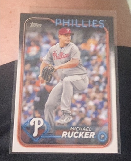 2024 Topps Update #US140 Michael Rucker — front