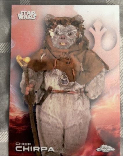 2025 Topps Chrome Star Wars #112 Chief Chirpa — front