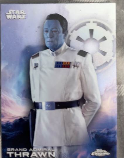 2025 Topps Chrome Star Wars #52 Grand Admiral Thrawn — front