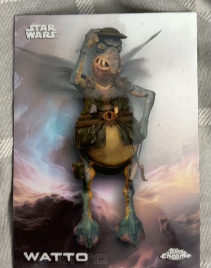 2025 Topps Chrome Star Wars #190 Watto — front