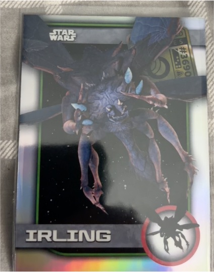 2025 Topps Chrome Star Wars Outer World Oddities #UO-7 Irling — front