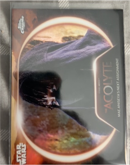 2025 Topps Chrome Star Wars #AC-4 Mae Aniseya's Next Assignment — front