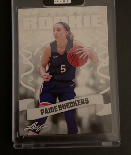 2023 Leaf Special Release Prized Rookie #18 Paige Bueckers — front