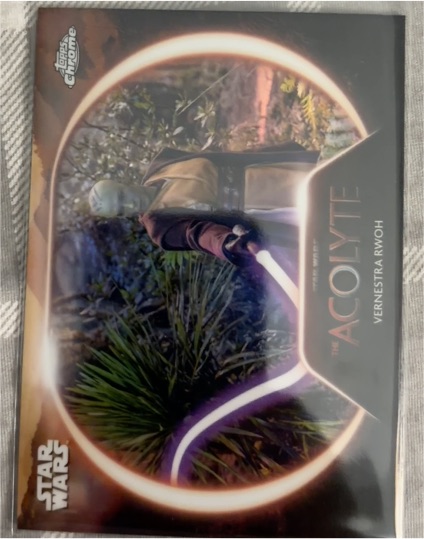 2025 Topps Chrome Star Wars AC-16 Vernestra Rwoh The Acolyte — front