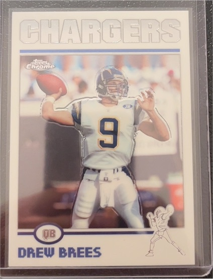 2004 Topps Chrome #83 Drew Brees — front