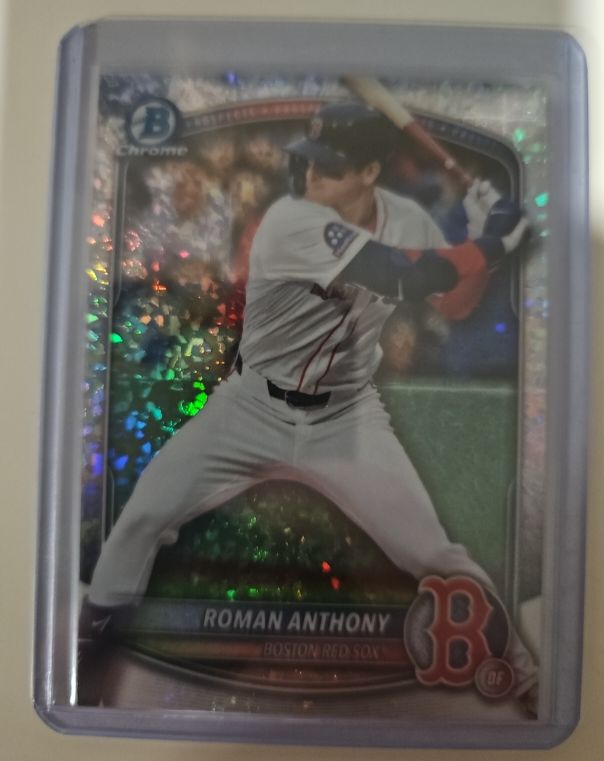 2025 Bowman Chrome #BCP-167 Roman Anthony — front