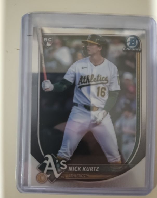 2025 Bowman Chrome #93 Nick Kurtz — front