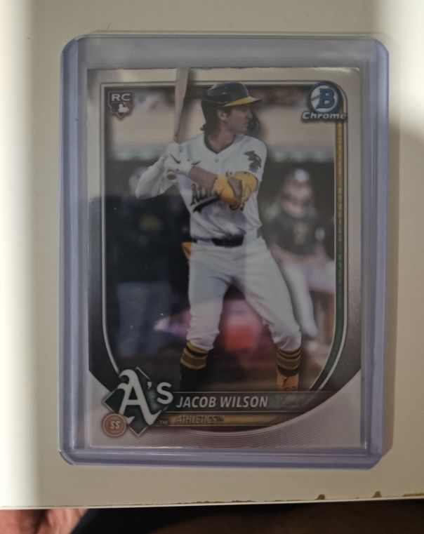 2025 Bowman Chrome #1 Jacob Wilson — front