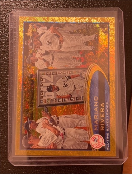2012 Topps #109 Mariano Rivera — front