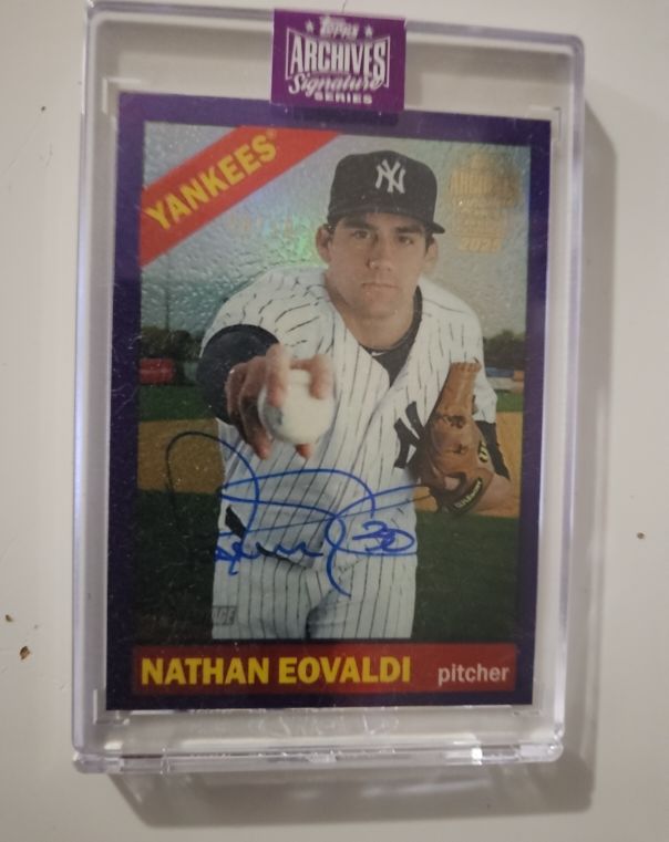 2024 Topps Archives Signature Series Nathan Eovaldi — front