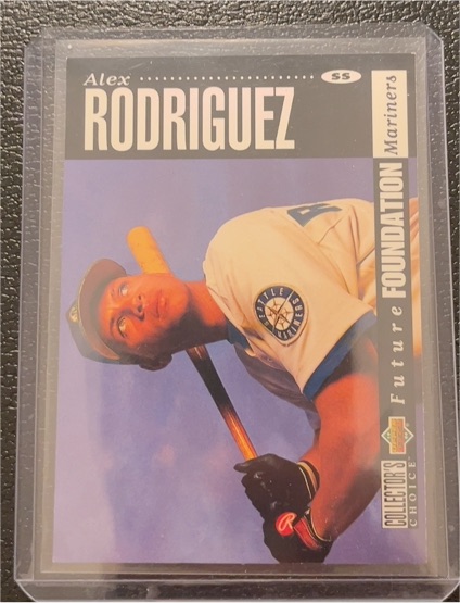 1994 Upper Deck Collector's Choice #647 Alex Rodriguez — front
