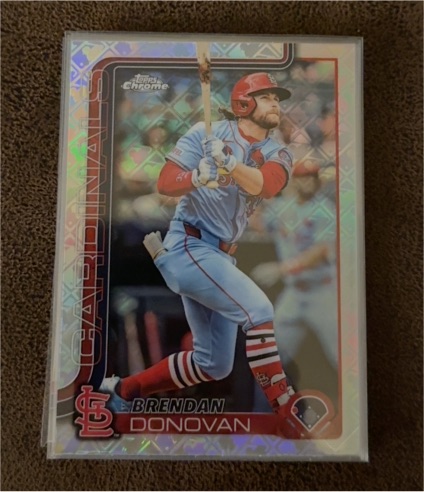 2025 Topps Chrome #233 Brendan Donovan — front
