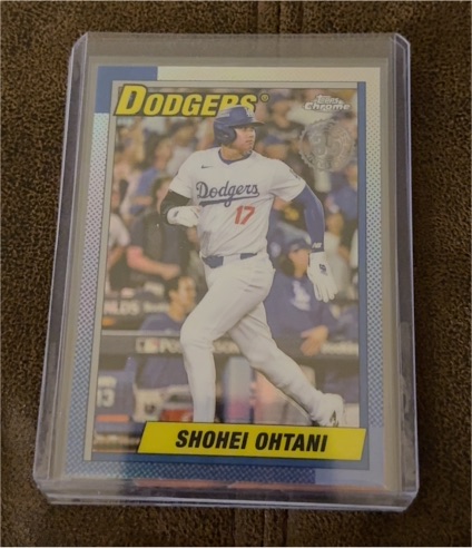 2025 Topps Chrome #90CB-7 Shohei Ohtani — front
