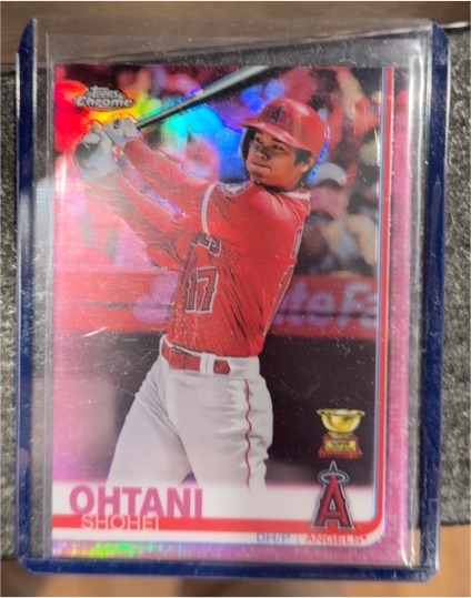2019 Topps Chrome #1 Shohei Ohtani — front
