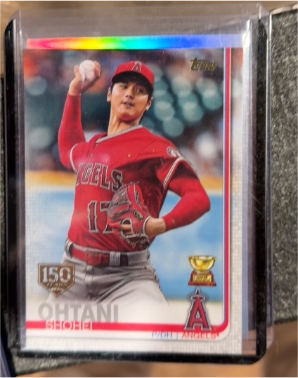2019 Topps #600 Shohei Ohtani — front