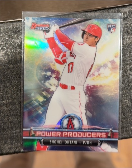 2018 Bowman's Best #PP-SO Shohei Ohtani Power Producers Rookie Card — front