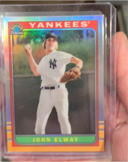 2024 Bowman Chrome #81D-JE John Elway — front