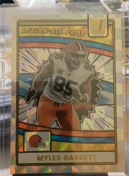 2025 Donruss Action All Pros #AAP-MGA Myles Garrett — front