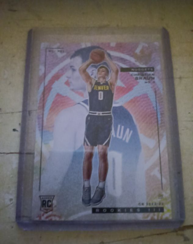 2022-23 Panini Court Kings Rookies III Christian Braun — front