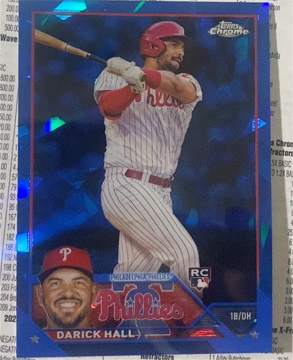 2023 Topps Chrome #209 Darick Hall — front