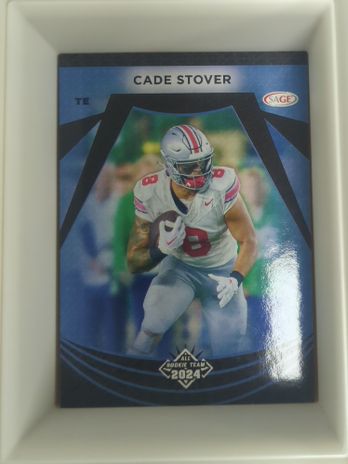 2024 SAGE All Rookie Team #123 Cade Stover — front