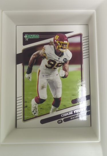 2021 Donruss #9 Chase Young Washington Football Team — front