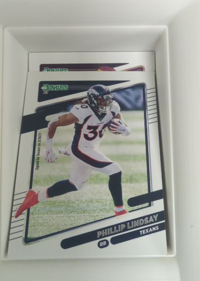2021 Panini Donruss #183 Phillip Lindsay — front
