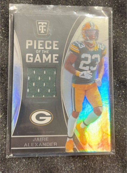 2024 Panini Totally Certified Piece of the Game #POTG-JAR Jaire Alexander — front