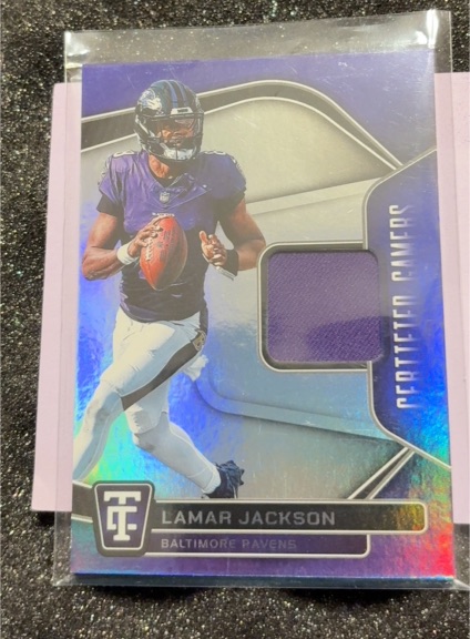 2024 Panini Totally Certified Certified Gamers #CG-LJN Lamar Jackson — front