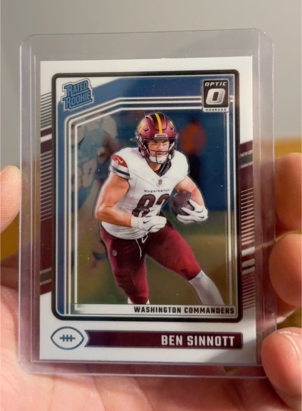 2024 Donruss Optic #207 Ben Sinnott — front