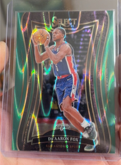 2023-24 Panini Select #3 De'Aaron Fox — front