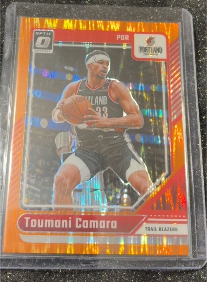 2024-25 Panini Donruss Optic #113 Toumani Camara — front