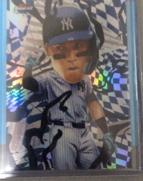 2021 Topps Project 70 #697 Aaron Judge by Greg 'Craola' Simkins — front