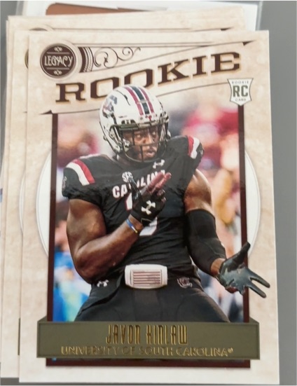 2020 Panini Legacy #166 Javon Kinlaw Rookie — front
