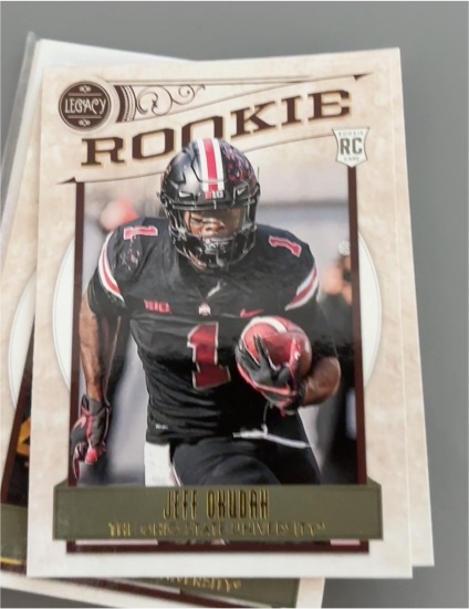 2020 Panini Legacy #160 Jeff Okudah Rookie — front