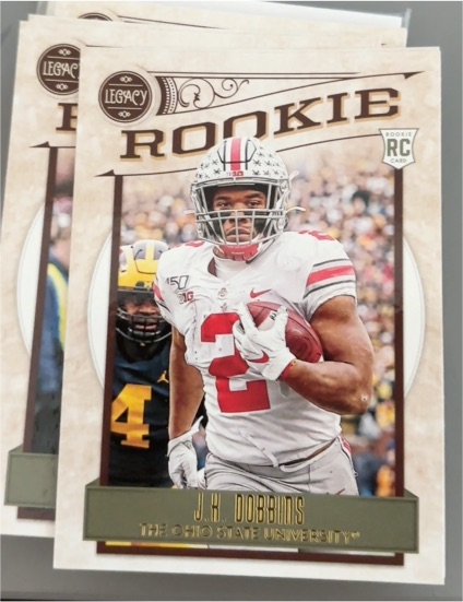 2020 Panini Legacy #155 J.K. Dobbins — front