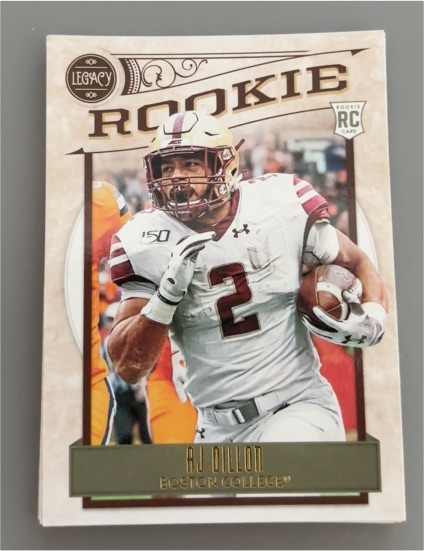 2020 Panini Legacy #185 AJ Dillon — front