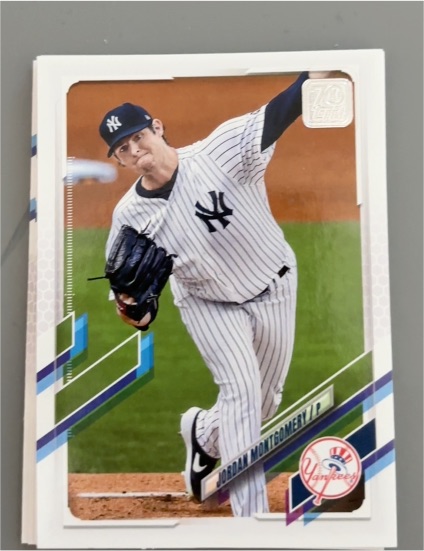 2021 Topps Series 2 #630 Jordan Montgomery — front