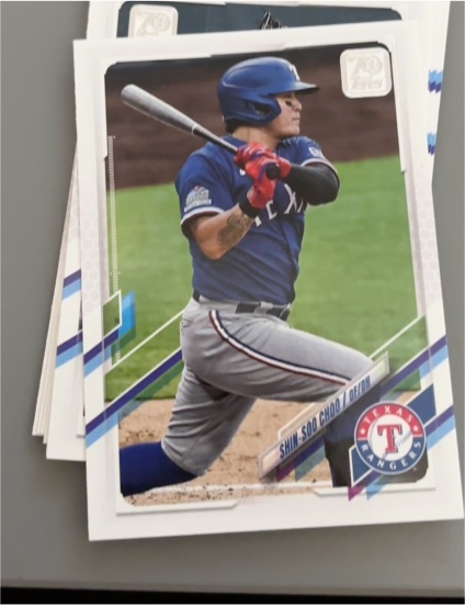 2021 Topps Series 2 #657 Shin-Soo Choo — front