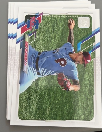 2021 Topps #653 Vince Velasquez — front